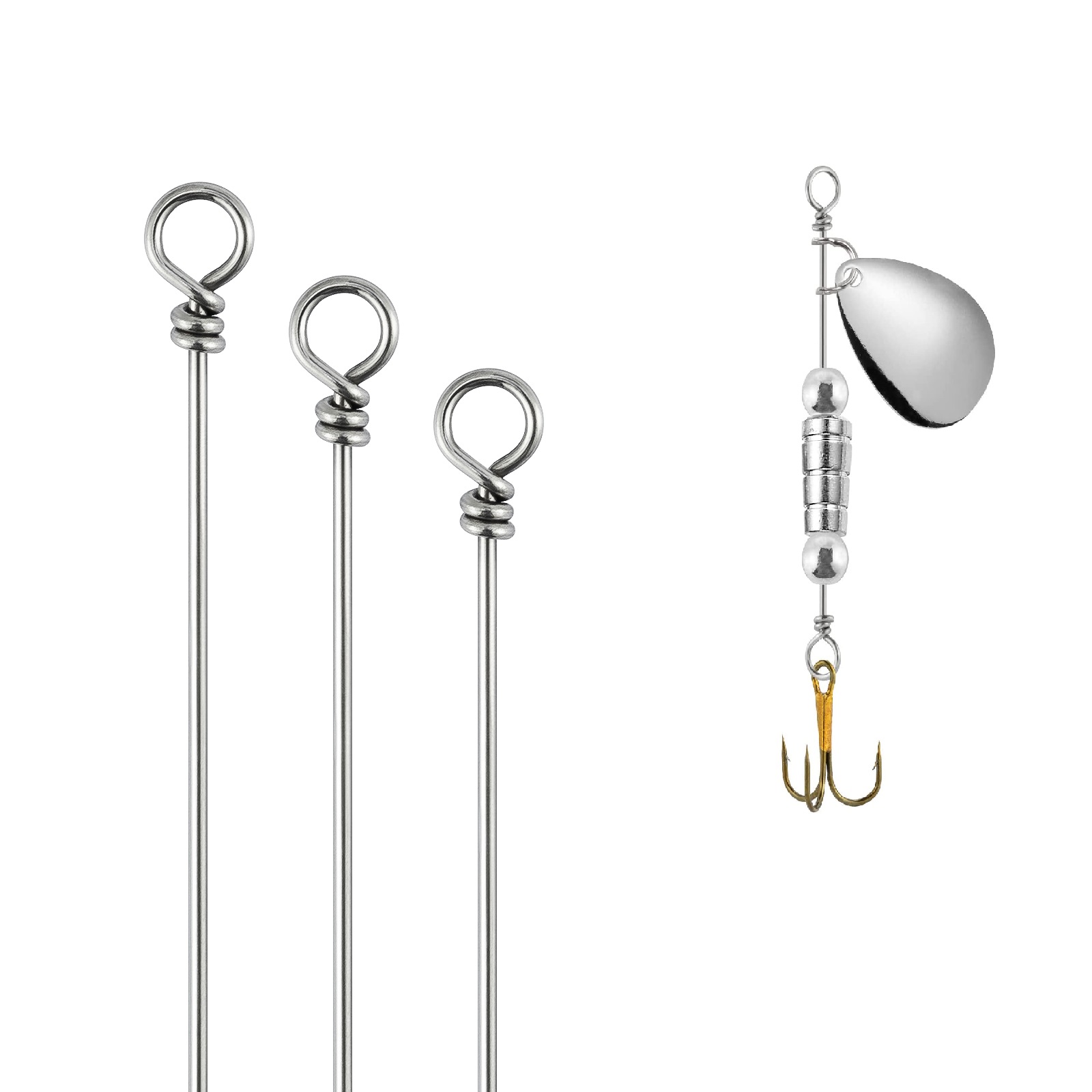 Fishing Lure Spinner - 30/100 sztuk Tokyo Rig Spinner przynęta