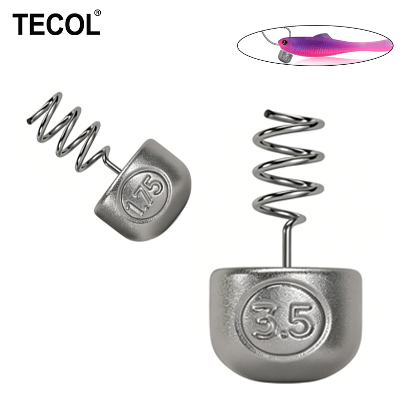 Fishing Lure Accessories - TECOL 1G 1.75G 2.7G 3.5G Spiralna