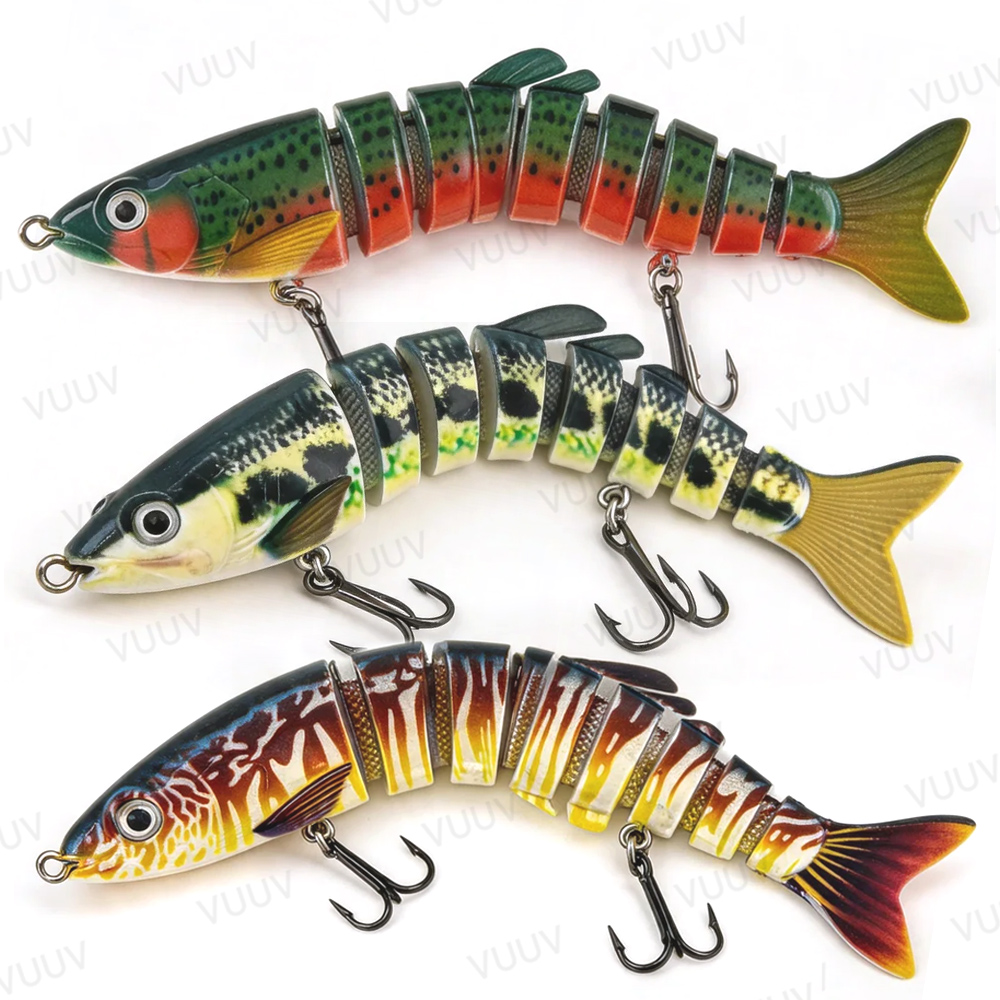 Fishing Lure Popper - 100 szt. Przynęt Wędkarskich na Okonia,