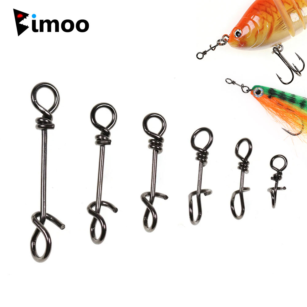 Fishing Lure Accessories - Bimoo 50 szt. Stal nierdzewna Szybkozłączka