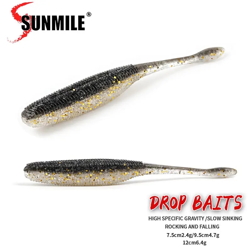 Fishing Lure Swimbait - SUNMILE Przynęty wędkarskie Drop Soft Baits