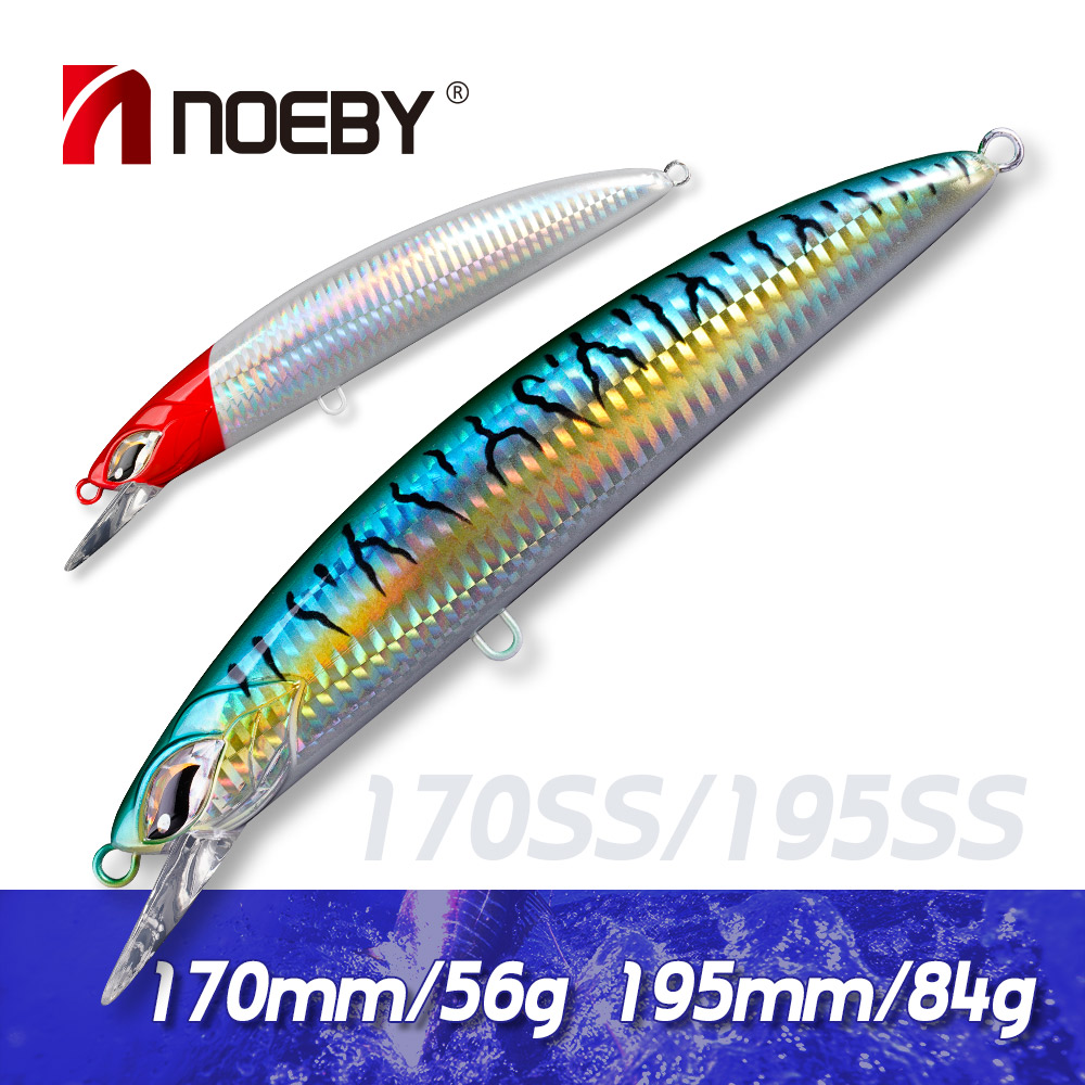 Fishing Lure Jerkbait - Przynęta typu minnow NOEBY Heavy Sinking,