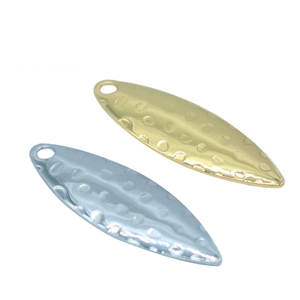 Fishing Lure Spoon - 10 sztuk/partia liść wierzby cekiny Pit