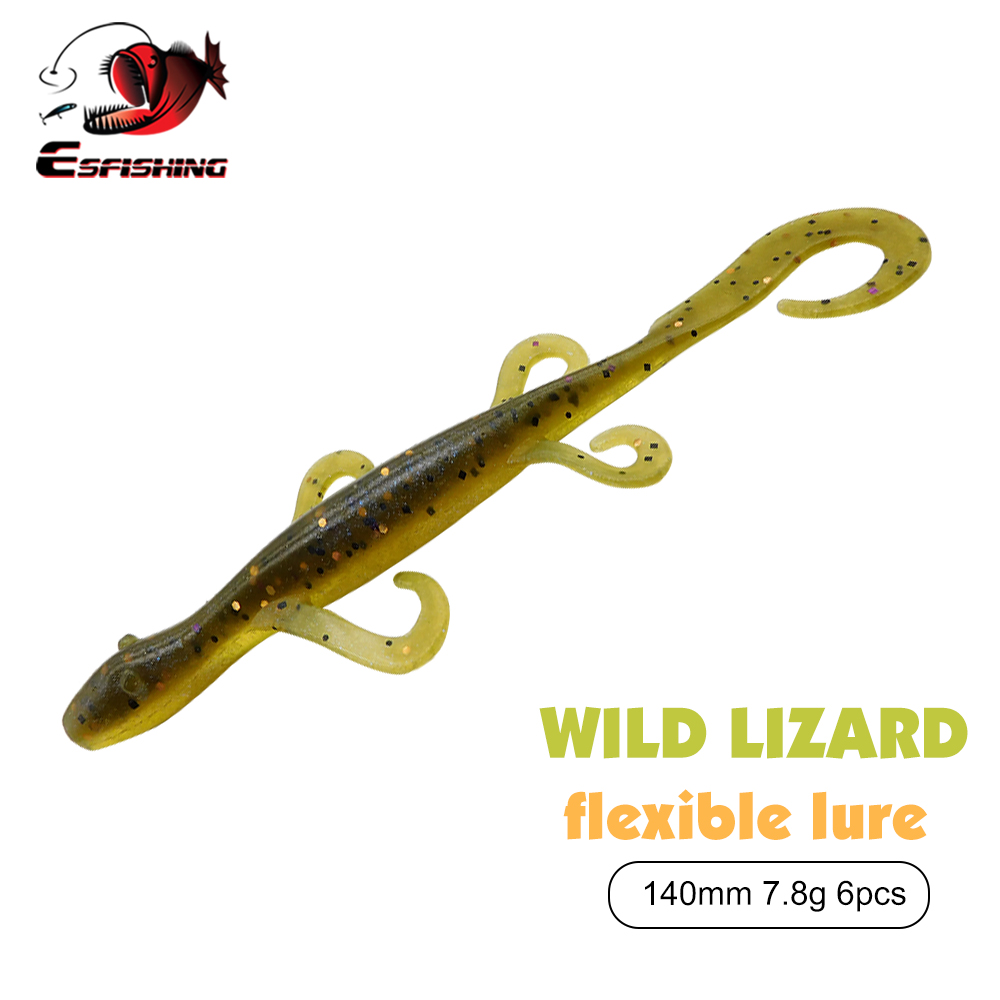 Fishing Lure Swimbait - Przynęty wędkarskie ESFISHING Wild Lizard 140mm