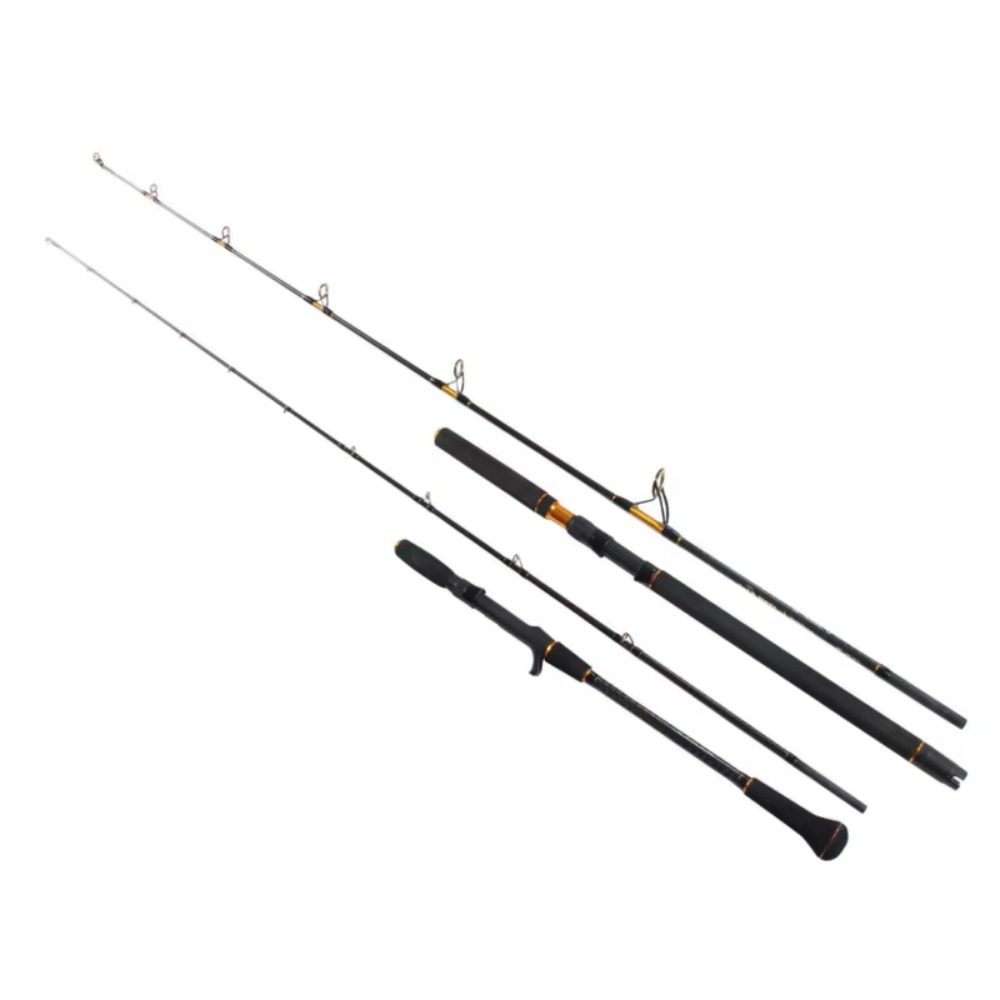 Fishing Lure Jig - Wędka castingowa z czystego włókna węglowego