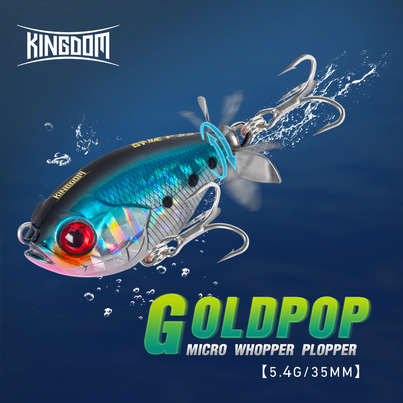 Kingdom Propeller Topwater Pop – Fishing Lure Popper recenzja i cena