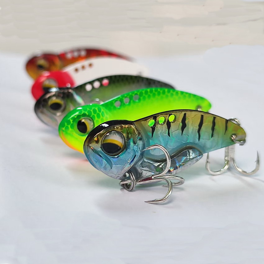 6 szt. Metalowych Przynęt Wibr – Fishing Lure Blade Bait recenzja i cena