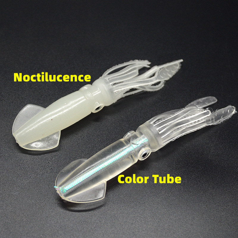 Noctilucence/Color Tube Squid  – Fishing Lure Soft Plastic recenzja i cena