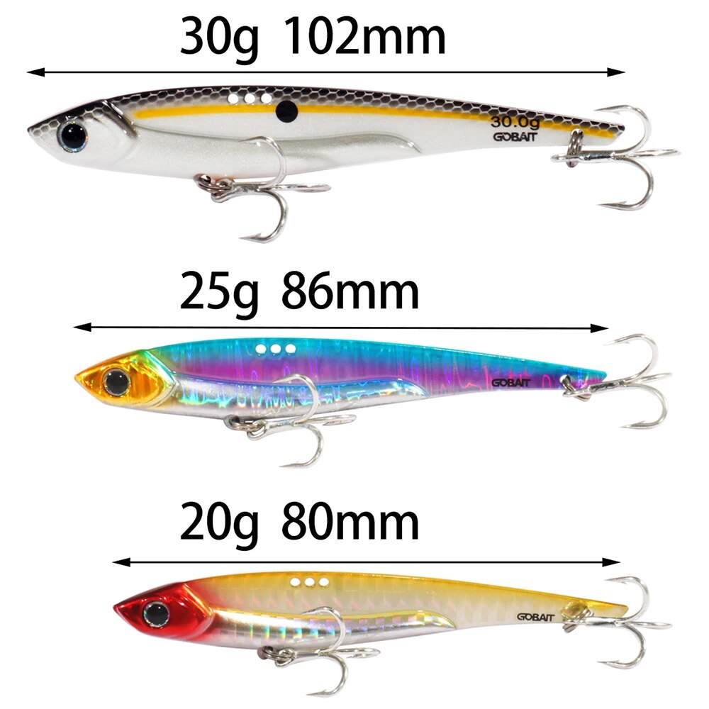 GOBAIT VIB Fishing Lure 20g 25 – Fishing Lure Blade Bait recenzja i cena