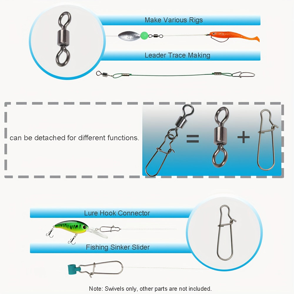 Zestaw 95/210 szt. łączników w – Fishing Lure Making Kit recenzja i cena
