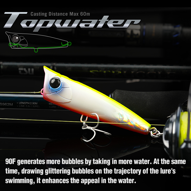 TSURINOYA 90mm 23g Topwater Po – Fishing Lure Popper recenzja i cena