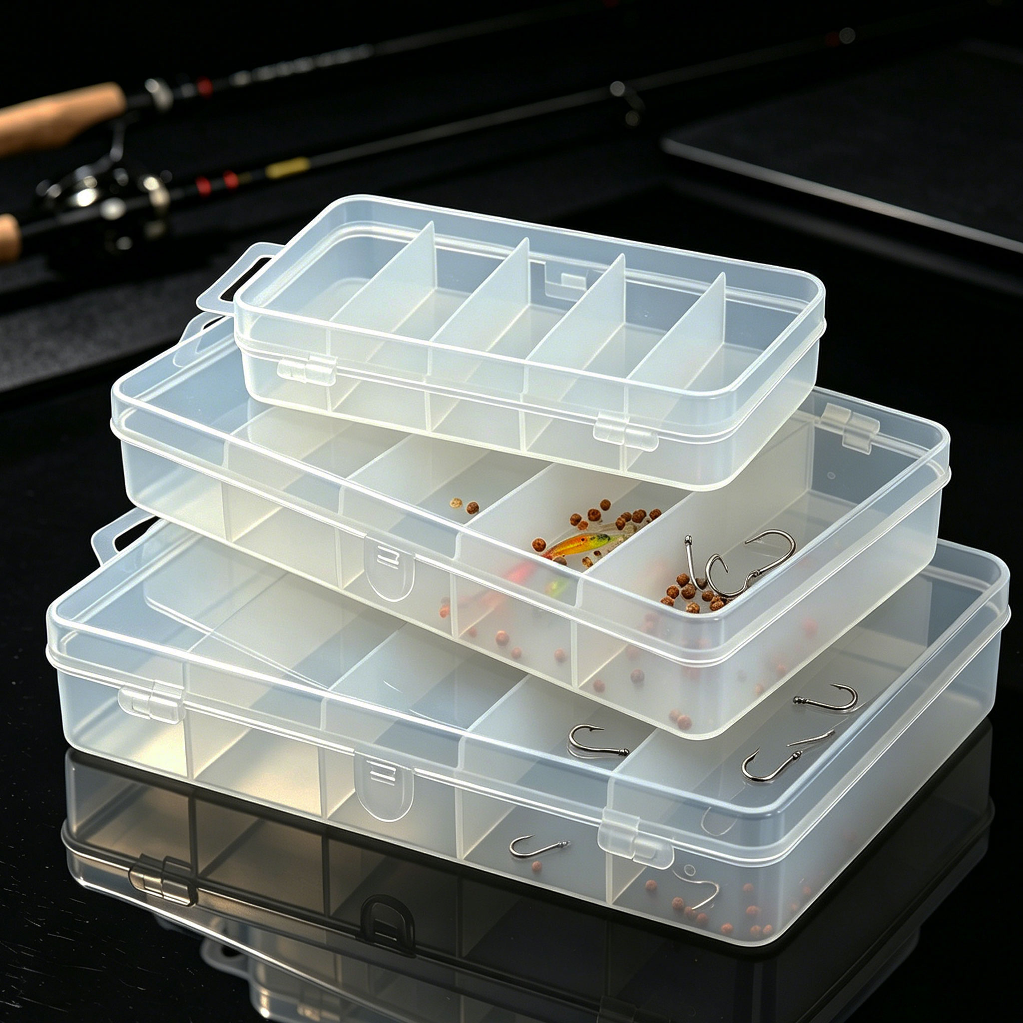 1/3 szt. 3 Rozmiary Plastikowy – Fishing Lure Box recenzja i cena