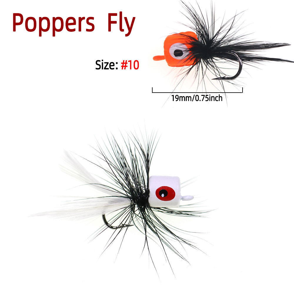 4 sztuki Rozmiar # 10 Sztuk Pr – Fishing Lure Popper recenzja i cena