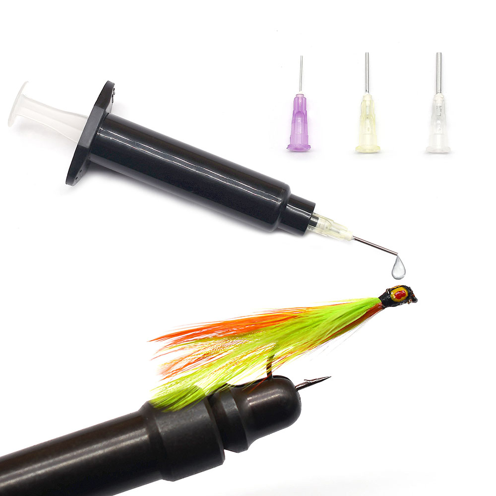 2 Zestawy Czarnych Strzykawek  – Fishing Lure Making Kit recenzja i cena