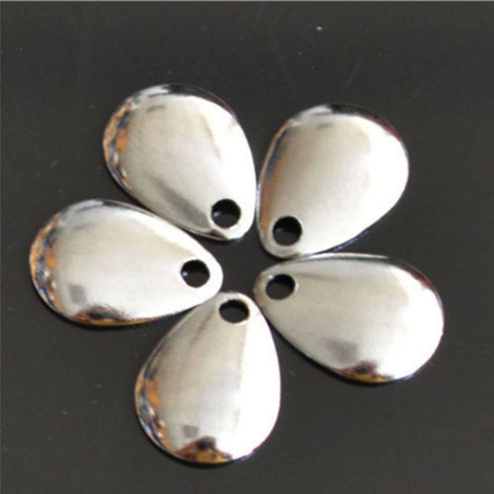50 szt. Srebrny, gładki niklow – Fishing Lure Spoon recenzja i cena