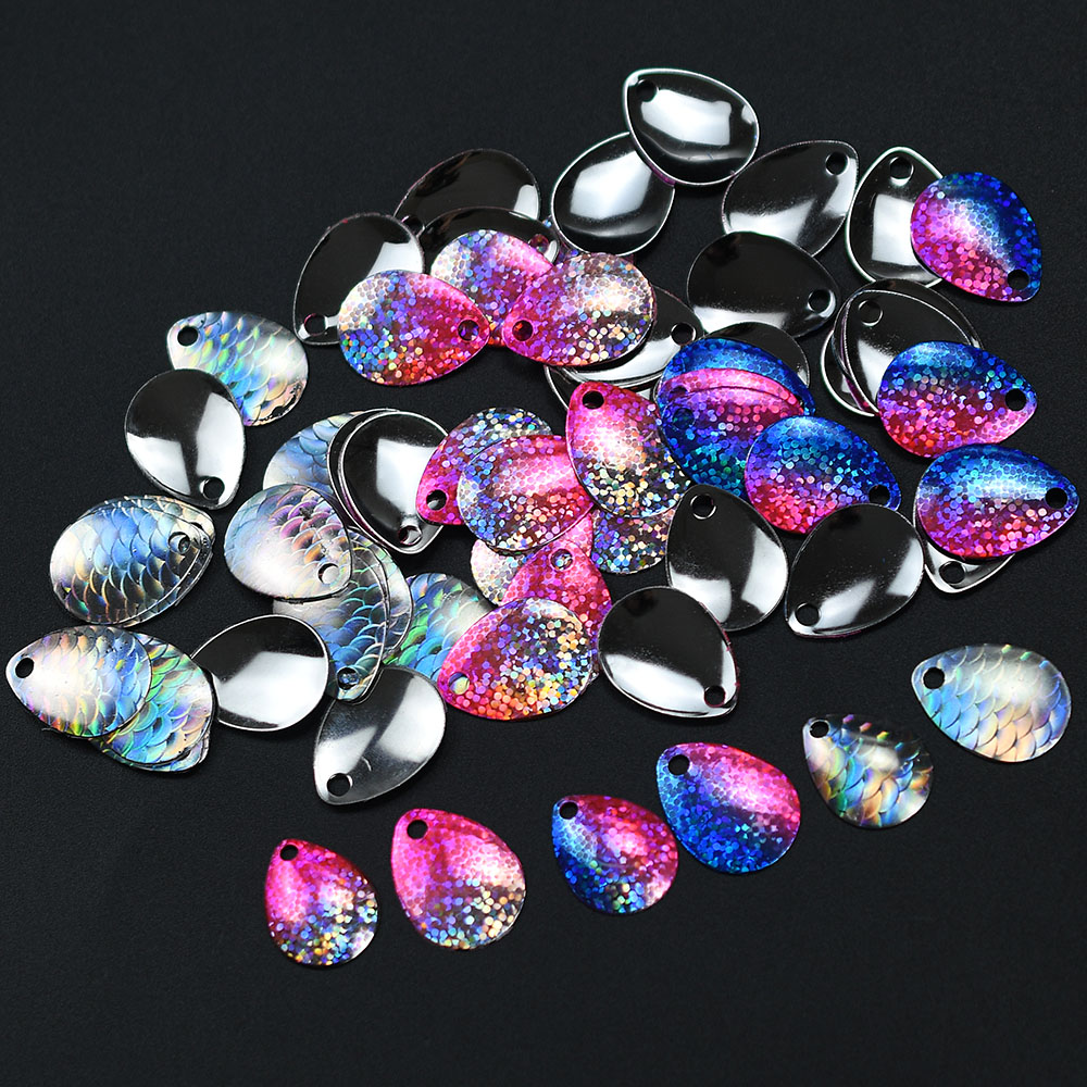 6 szt. Iridescentnych półfabry – Fishing Lure Blade Bait recenzja i cena