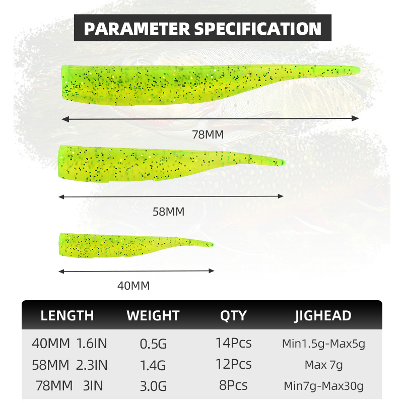 BLUX New Dart Worm Soft Bait 5 – Fishing Lure Spoon recenzja i cena