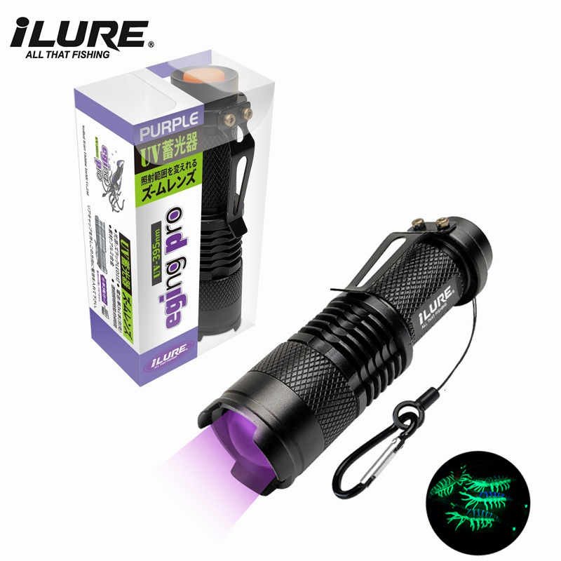 Mini latarka UV 395nm ultrafio – Fishing Lure Jig recenzja i cena