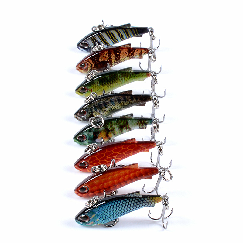 8 sztuk 4cm 4g Mini Lipless VI – Fishing Lure Crankbait recenzja i cena