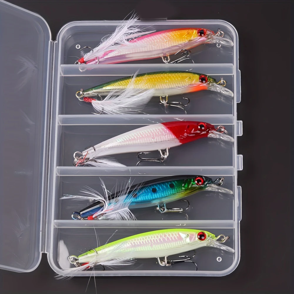 5 sztuk/pudło Laser 3D Eyes Bi – Fishing Lure Box recenzja i cena