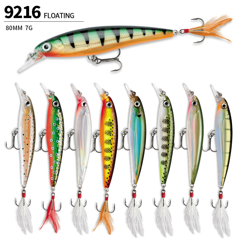 Pływające przynęty Minnow 70mm – Fishing Lure Jerkbait recenzja i cena