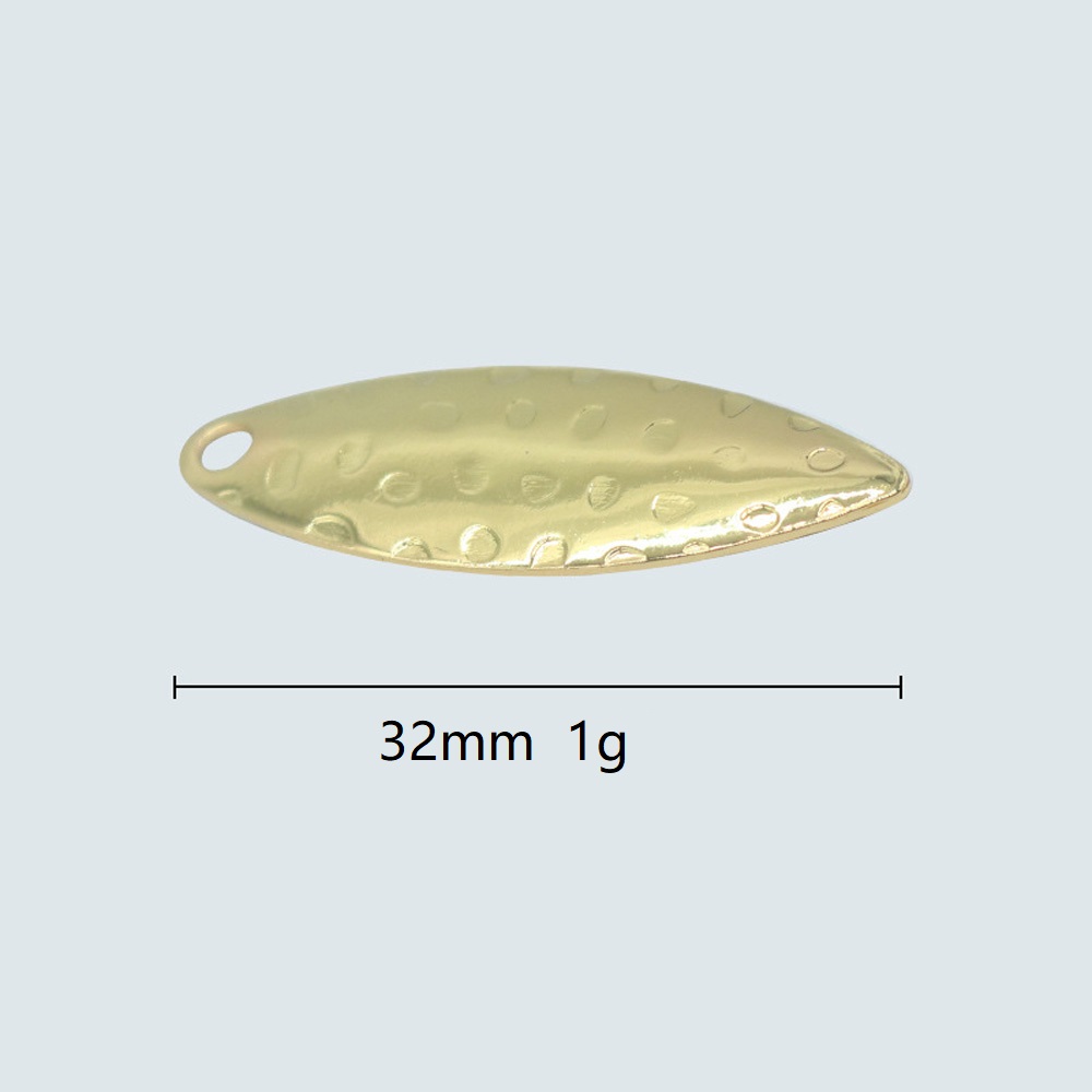 10 sztuk/partia liść wierzby c – Fishing Lure Spoon recenzja i cena