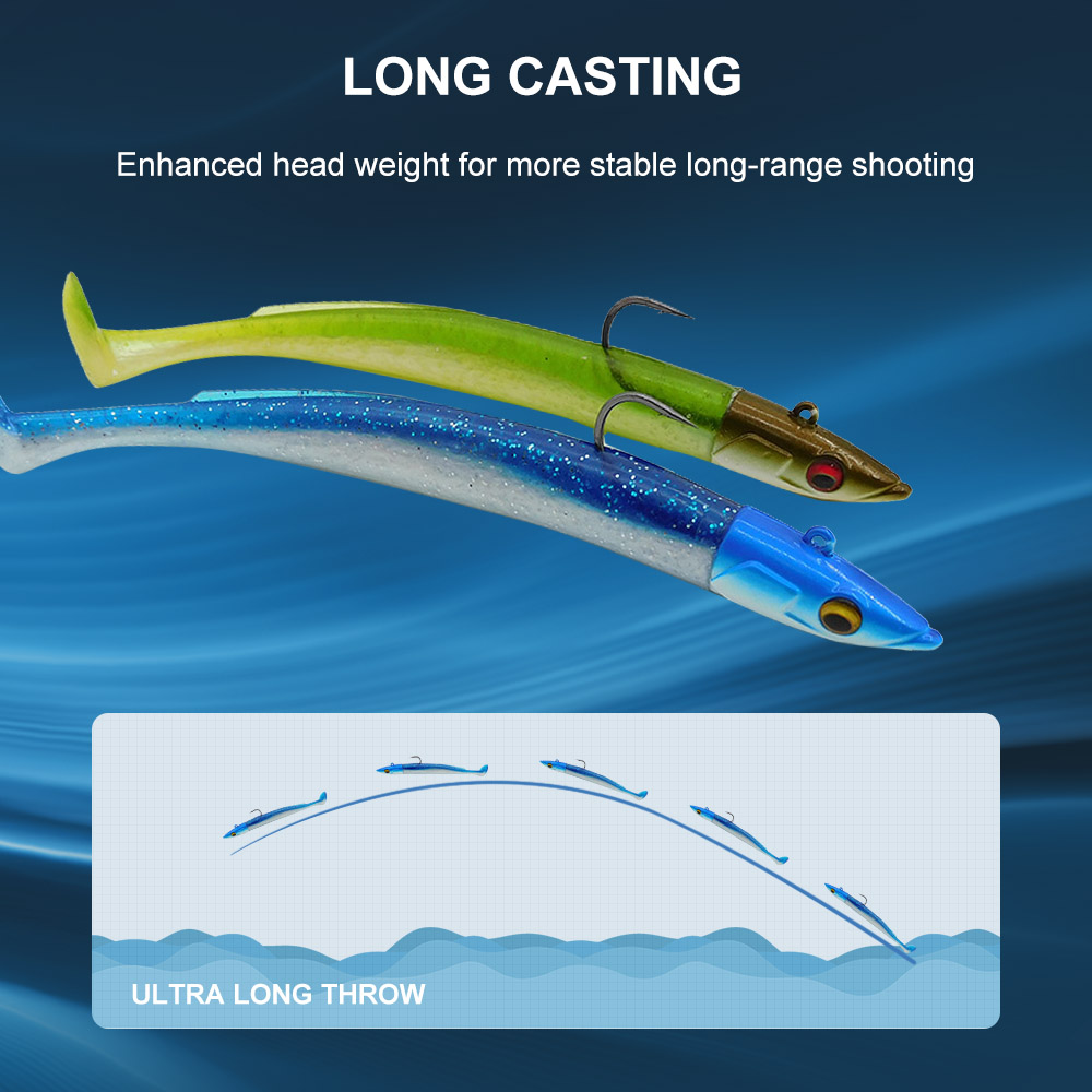 ESFISHING Miękka Przynęta Wędk – Fishing Lure Swimbait recenzja i cena