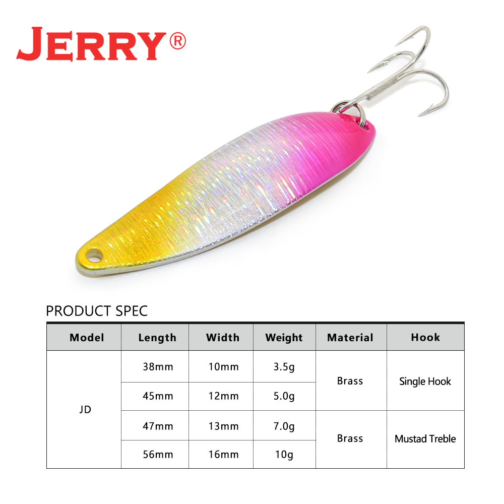 Jerry JD sztuczna wahadłówka 7 – Fishing Lure Spinnerbait recenzja i cena