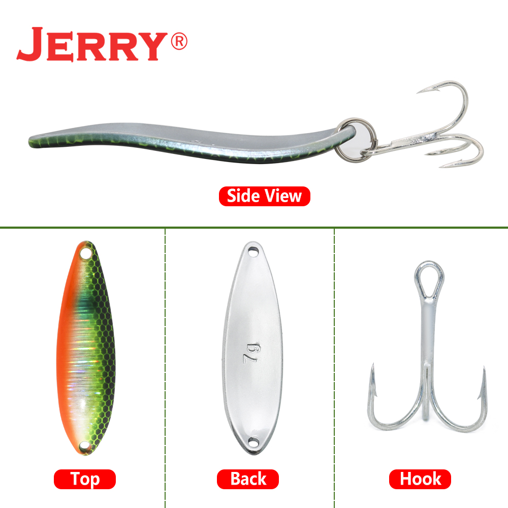 Jerry JD sztuczna wahadłówka 7 – Fishing Lure Spinnerbait recenzja i cena