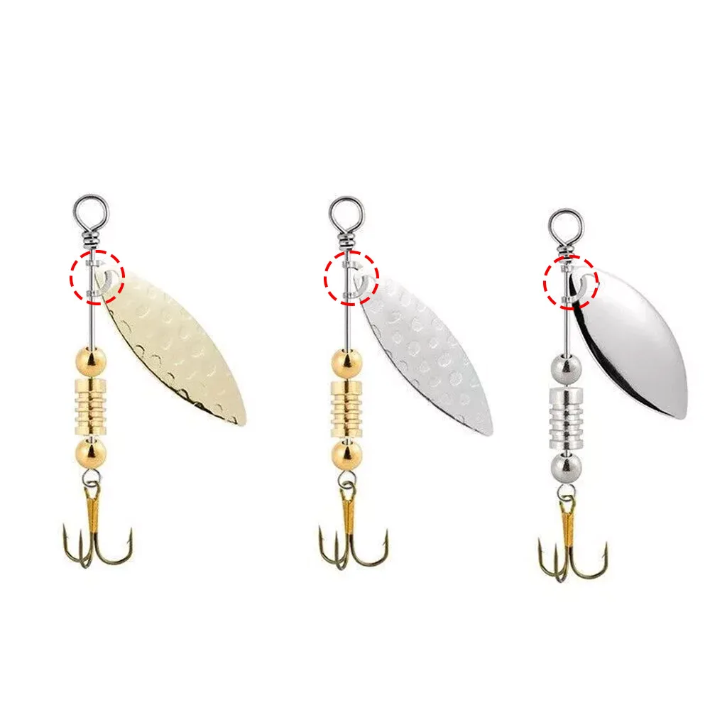 100 sztuk wędkarstwo w kształc – Fishing Lure Spinner recenzja i cena