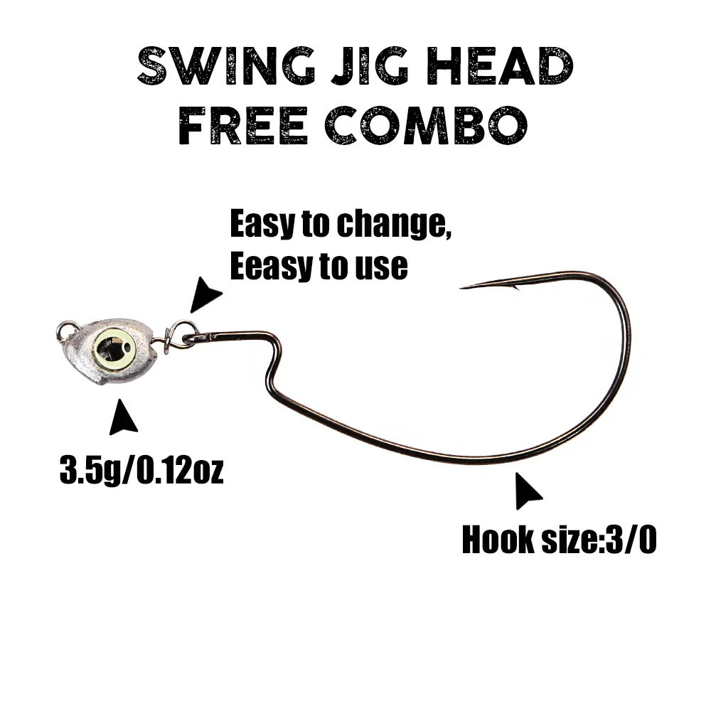 Główki jigowe B&U Swing Chebur – Fishing Lure Jig recenzja i cena